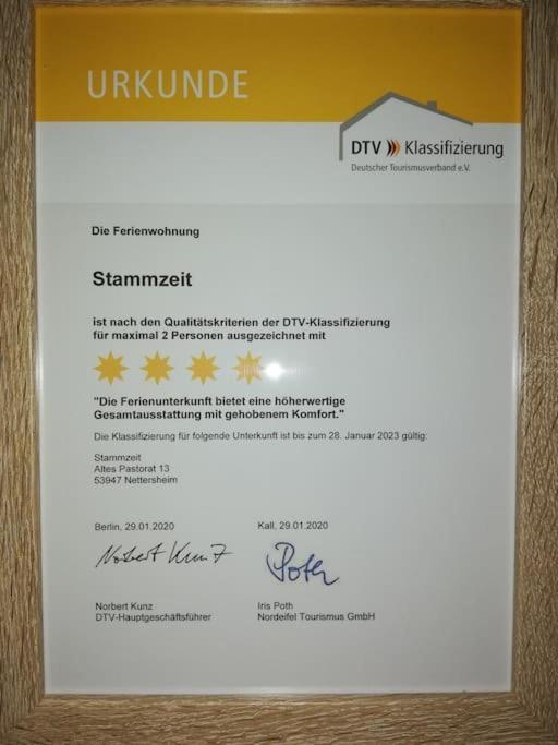 4 Sterne Stammzeit Appartement